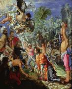 Adam  Elsheimer The Stoning of Saint Stephen (nn03) oil painting artist